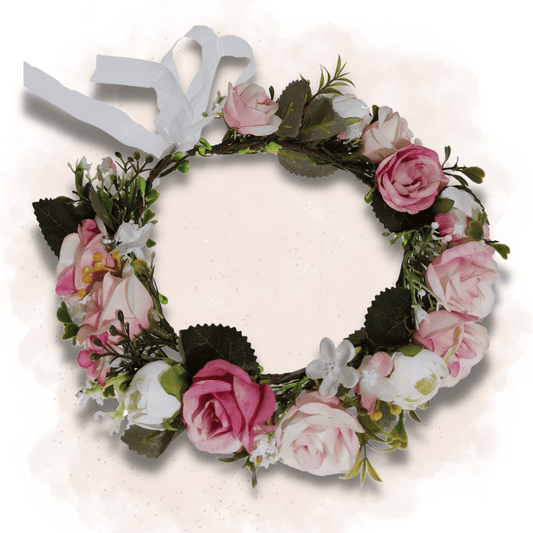 Couronne de Fleurs Séchées