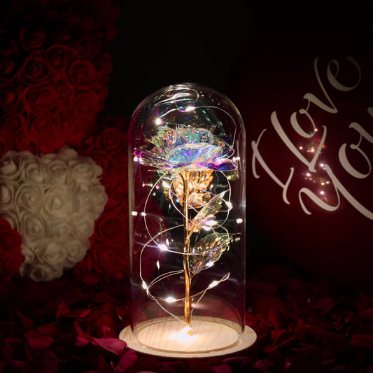 Rose Scintillante Enchantée